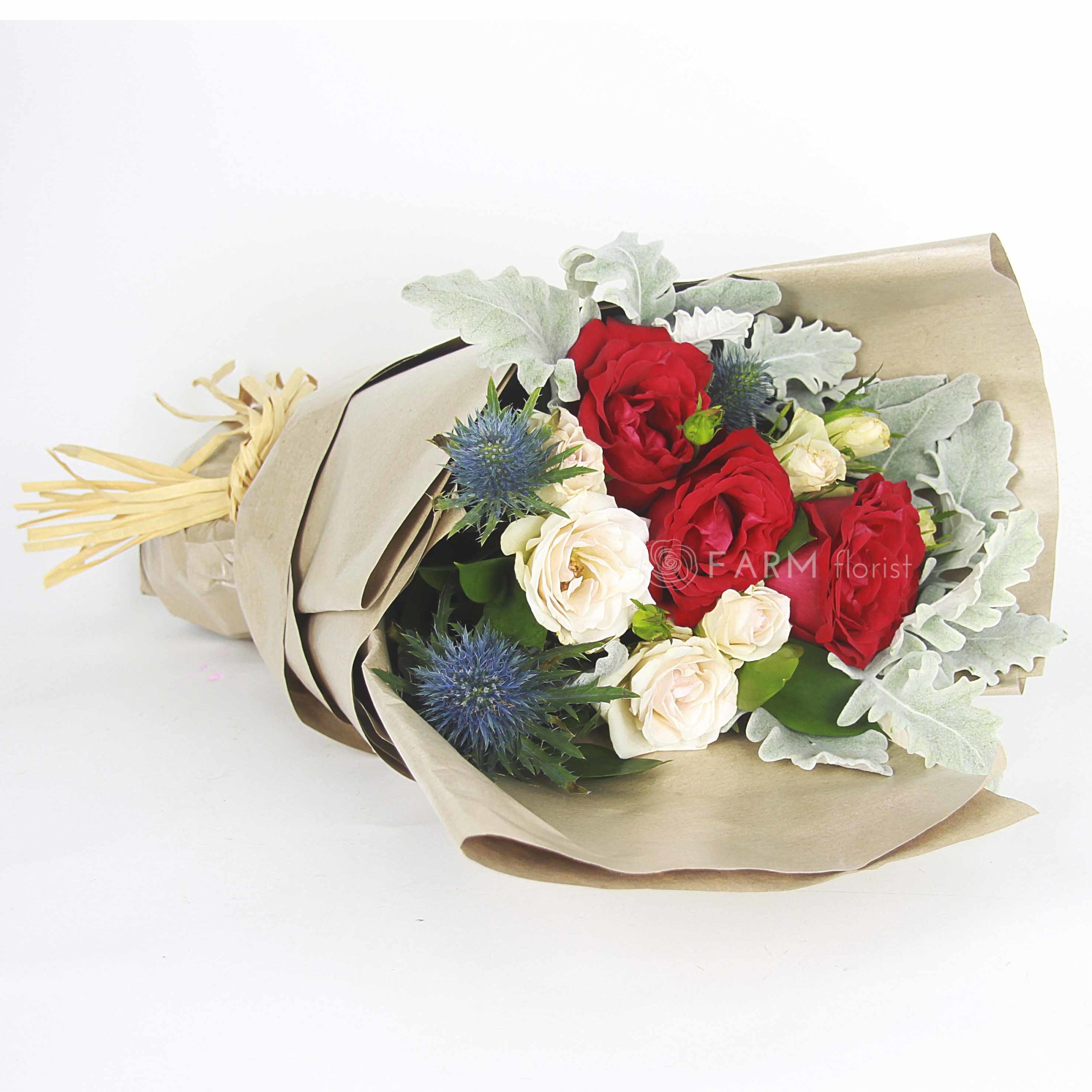 Diana Bouquet by Farm Florist Singapore Lying Flower Delivery