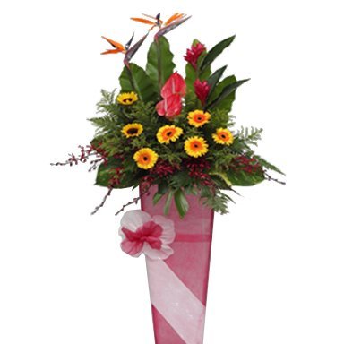 Noel Congratulatory Flower Stand Singapore