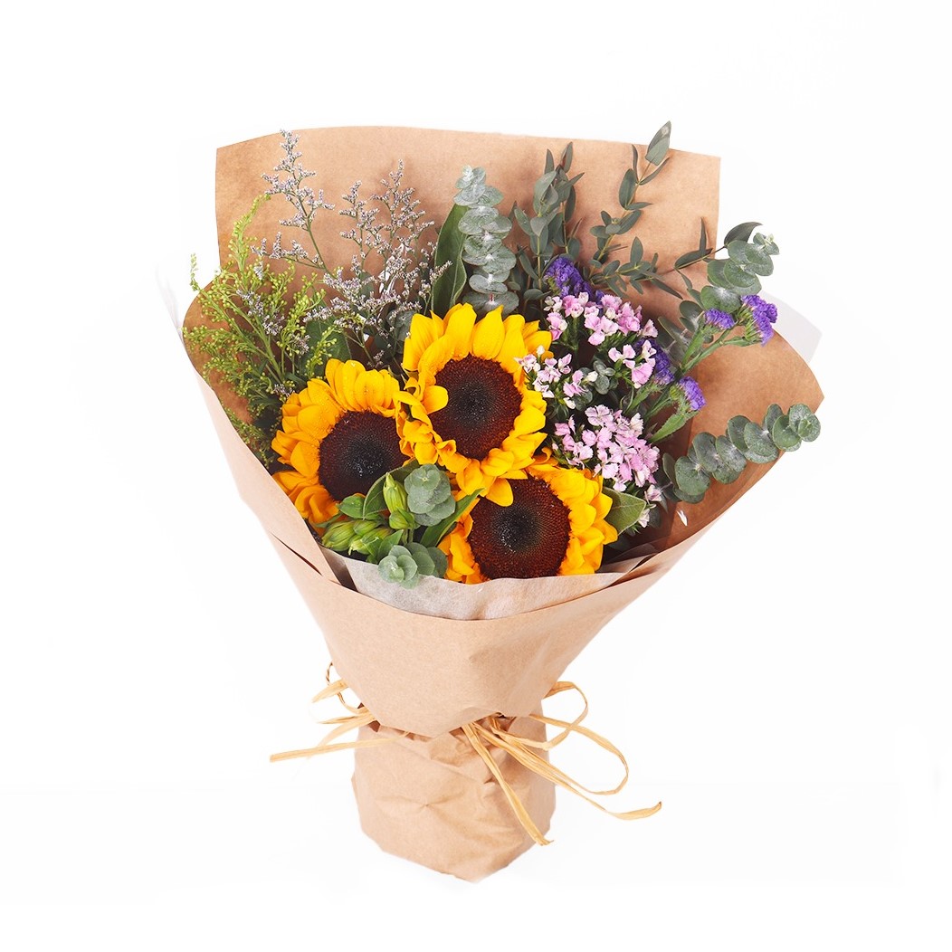 Surprise Sunflower Bouquet Flower Delivery Singapore Florist