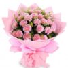 Silvia carnation bouquet by farm florist