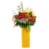 Road to triumph grand opening flower stand by farmflorist
